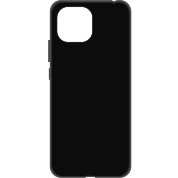 Чехол-крышка LuxCase для Samsung Galaxy A03, термополиуретан, черный - фото №4