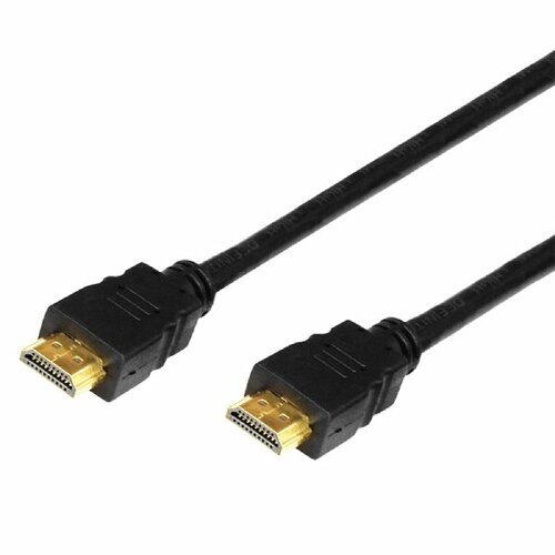 Шнур REXANT HDMI - HDMI, с фильтрами, gold, 15м