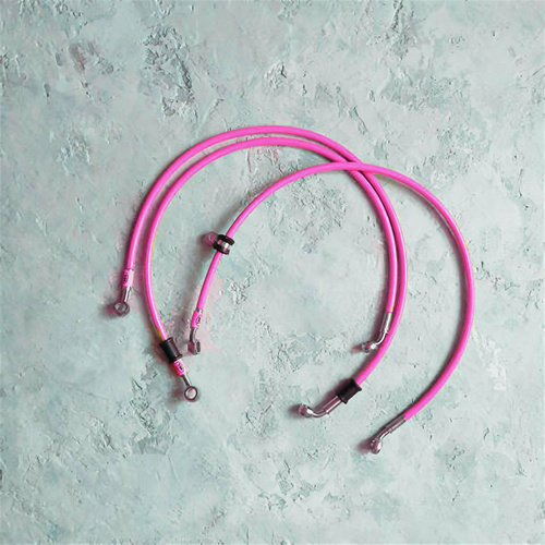 Армированный шланг тормозной для Suzuki GSX650F ABS K8-L5 2008-2015 Оригинальное расположение, семь шлангов