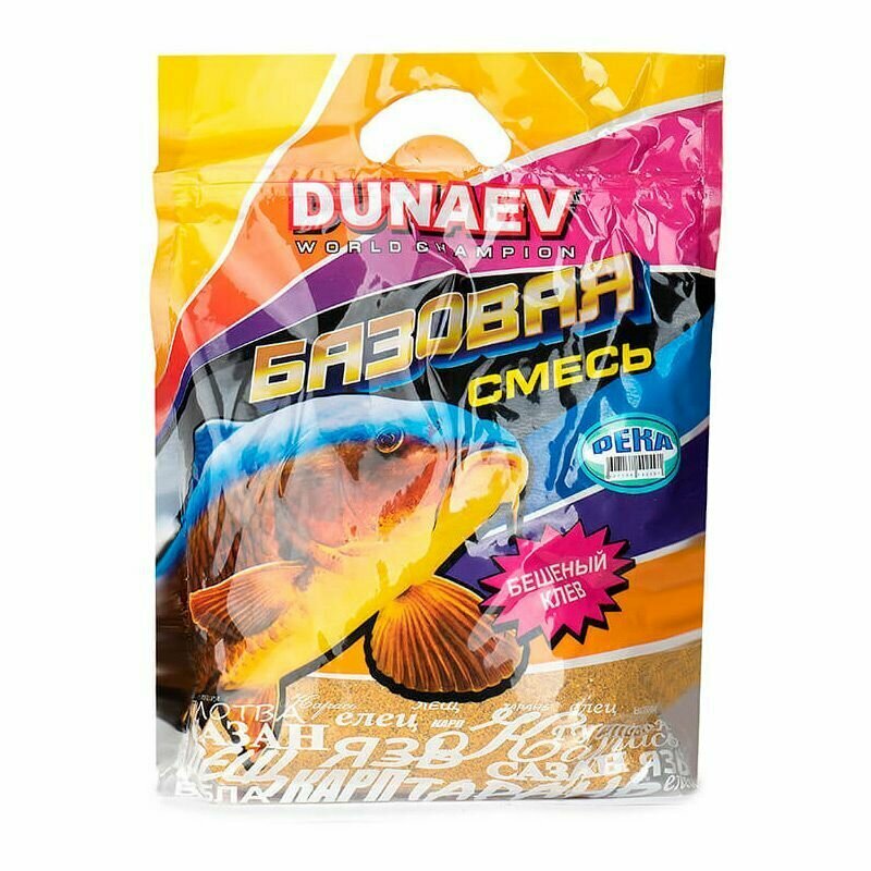 Прикормка Dunaev база 2.5кг река