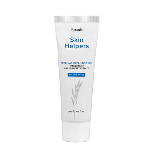SKIN HELPERS Гель для лица очищающий бетаин И экстракт шелковицы мицеллярный 30 мл 270₽