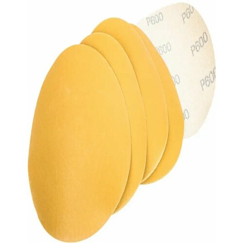 Круг абразивный шлифовальный d-125 мм P600 под липучку 5шт 331₽