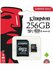 Карта памяти Micro SD 256 Гб / Карта памяти с переходником / micr...