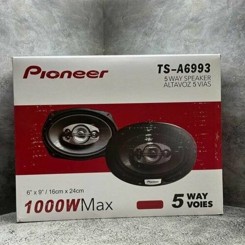 Автомобильные Колонка Pioneer TS-A6993 1000Вт 2700₽