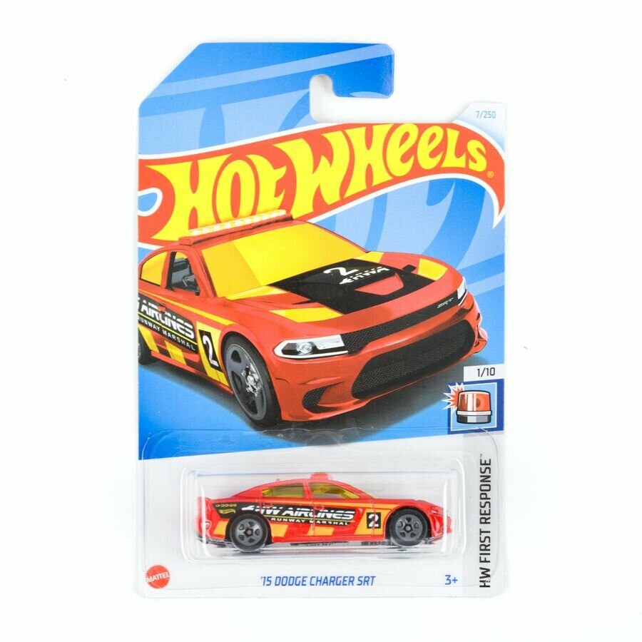 Машинка Hot Wheels игрушка '15 Dodge Charger SRT C4982_HTB56