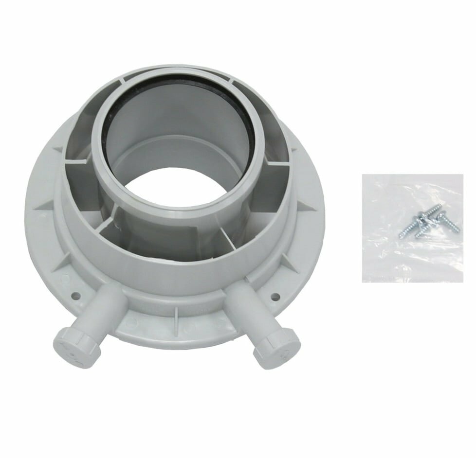Адаптер для вертикального дымохода 80/125 мм. Protherm Рысь, арт.0020109181