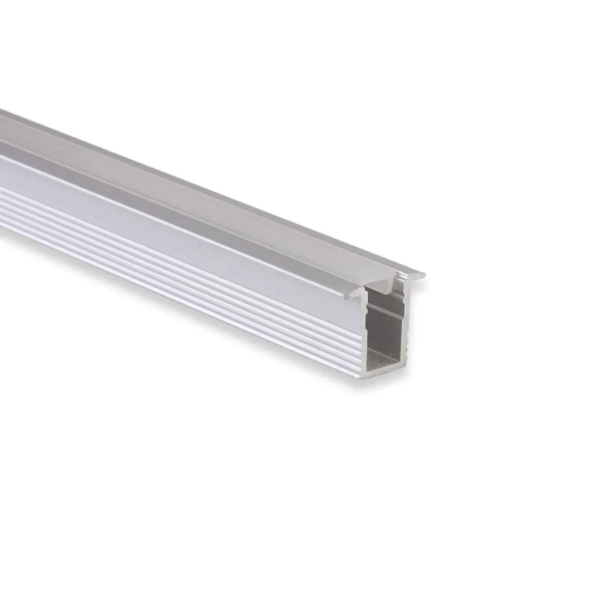 ShopLEDs Алюминиевый профиль врезной миниатюрный 611 (2500х127/79х12мм с рассеивателем)