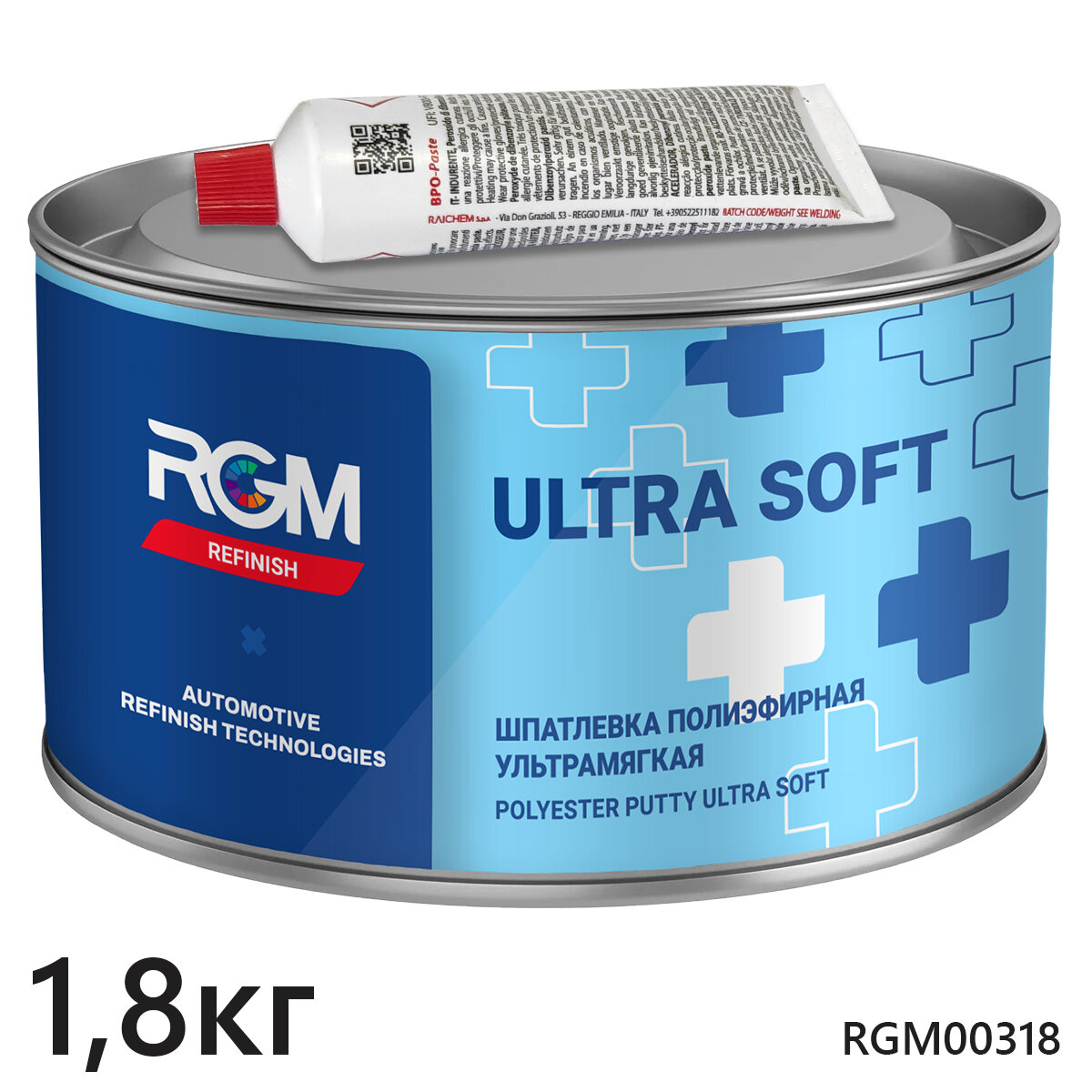 Шпатлевка мягкая ULTRA SOFT RGM (1,8кг)