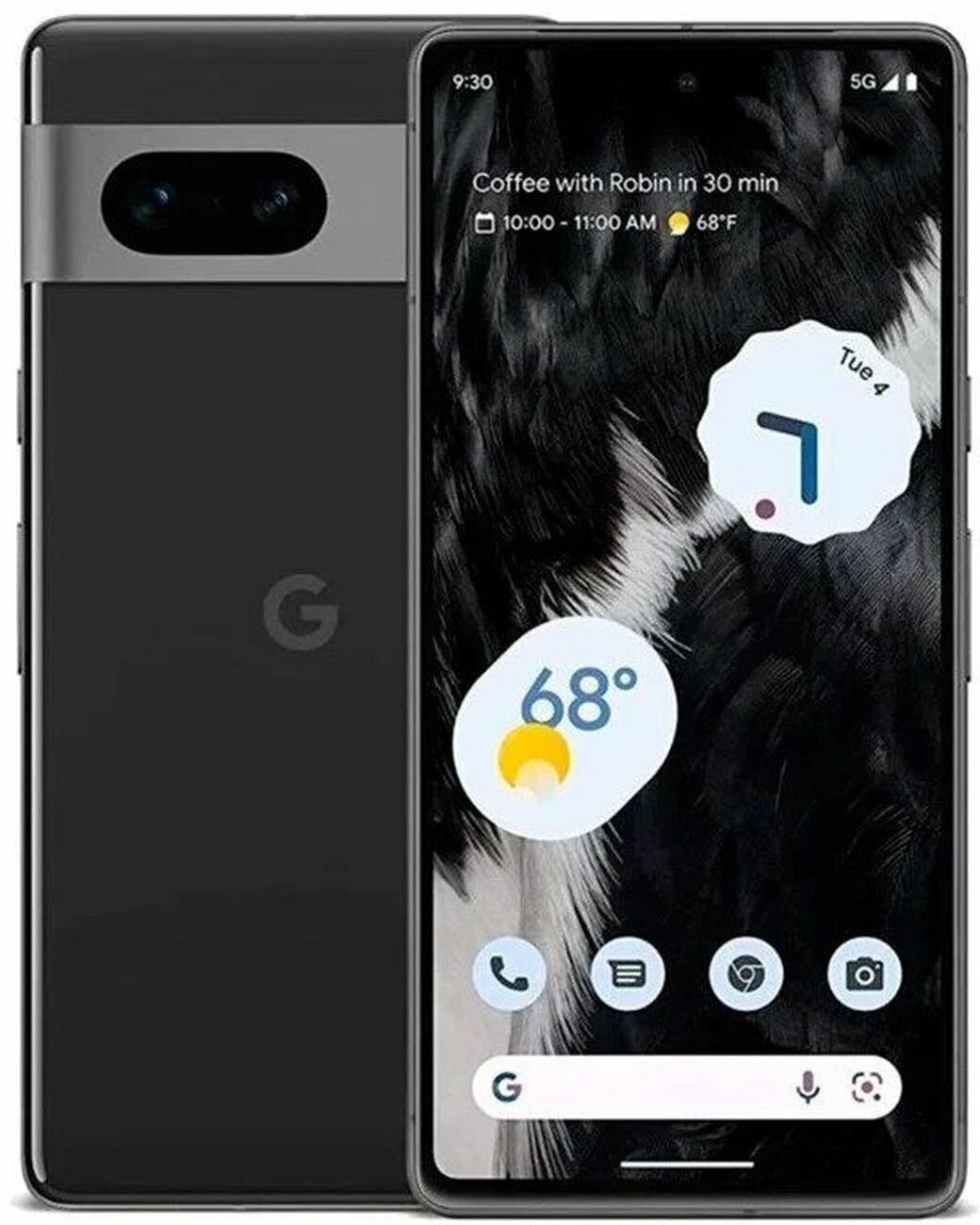 Google Смартфон Google Pixel 7 8/256GB US (Черный, 8 ГБ, 256 ГБ