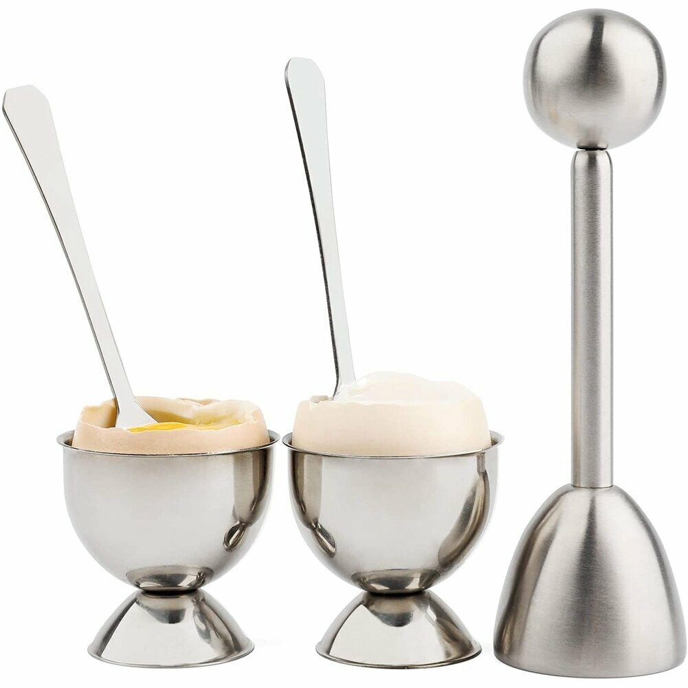 Egg Slicer Kitchen Egg Opener Tool для твердых яиц всмятку