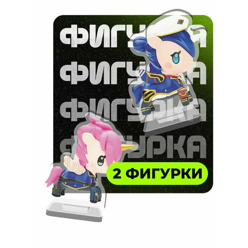 Фигурка акриловая Аркейн Вай и Кейтлин 310₽