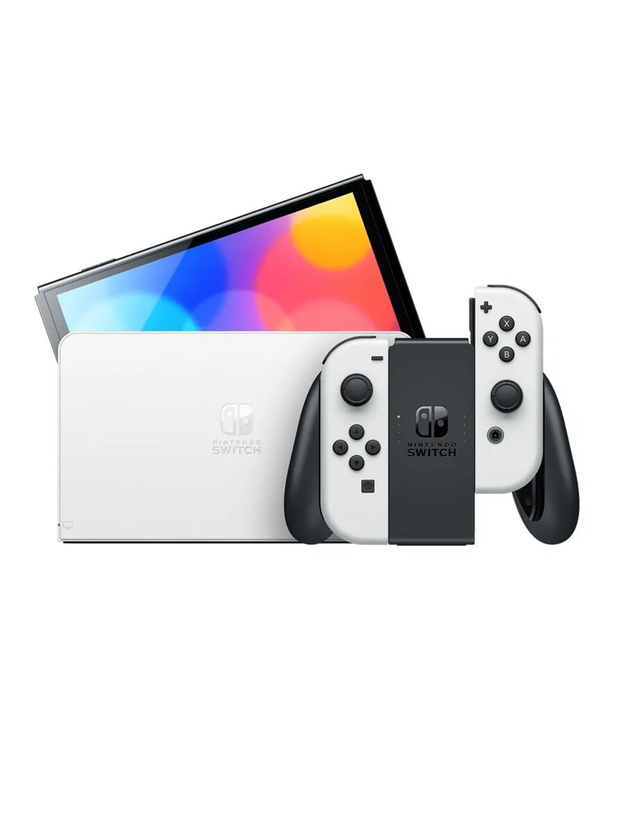 Игровая приставка Switch - OLED белая