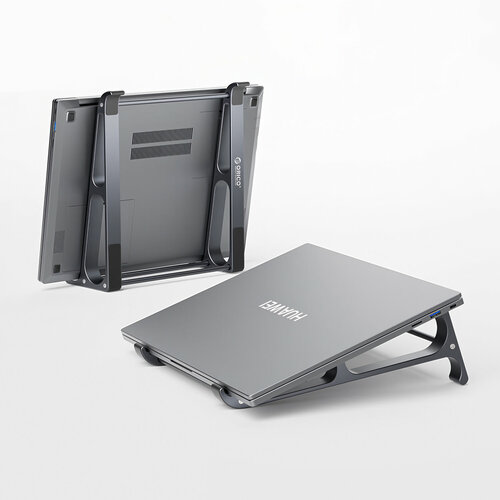 Подставка для ноутбука металлическая Orico MA15, серебристый, серый