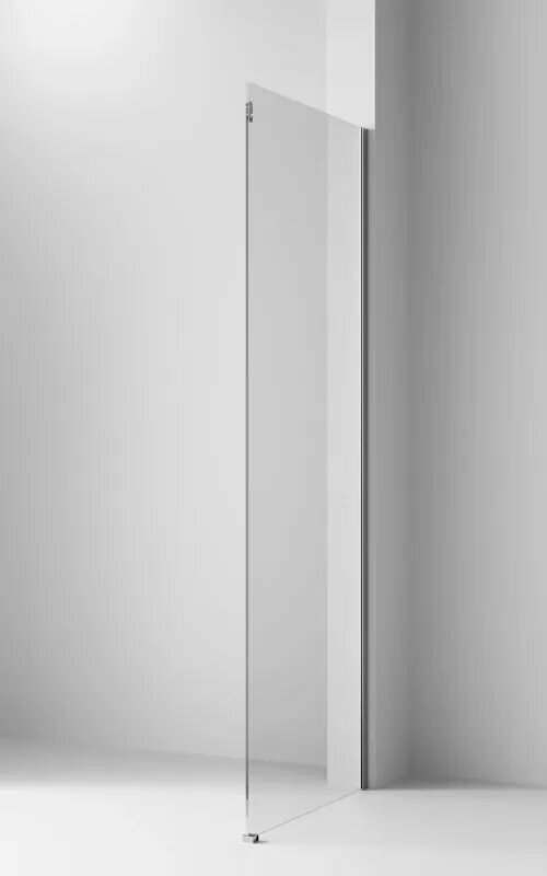 Душевая перегородка Ambassador Benefit 100x200 100HX профиль хром стекло прозрачное