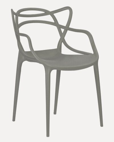 Изображение товара Стул обеденный DOBRIN MASTERS, LMZL-PP601, светло-серый (GR-01)