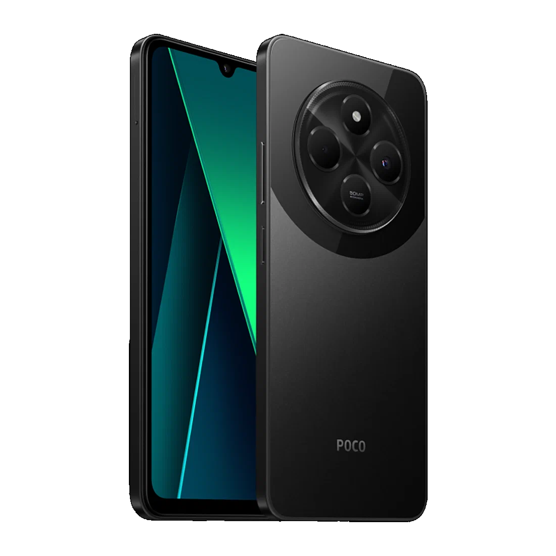 Смартфон Poco C75 8/256 ГБ RU, NFC, Dual nano SIM, черный, black