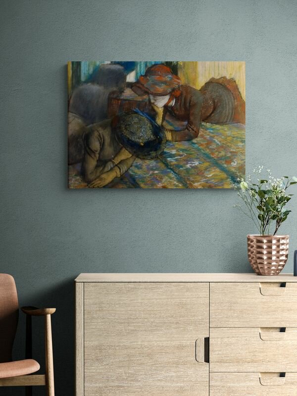 Эдгар Дега "Беседа". Картина 60х40 см на холсте — фото 1