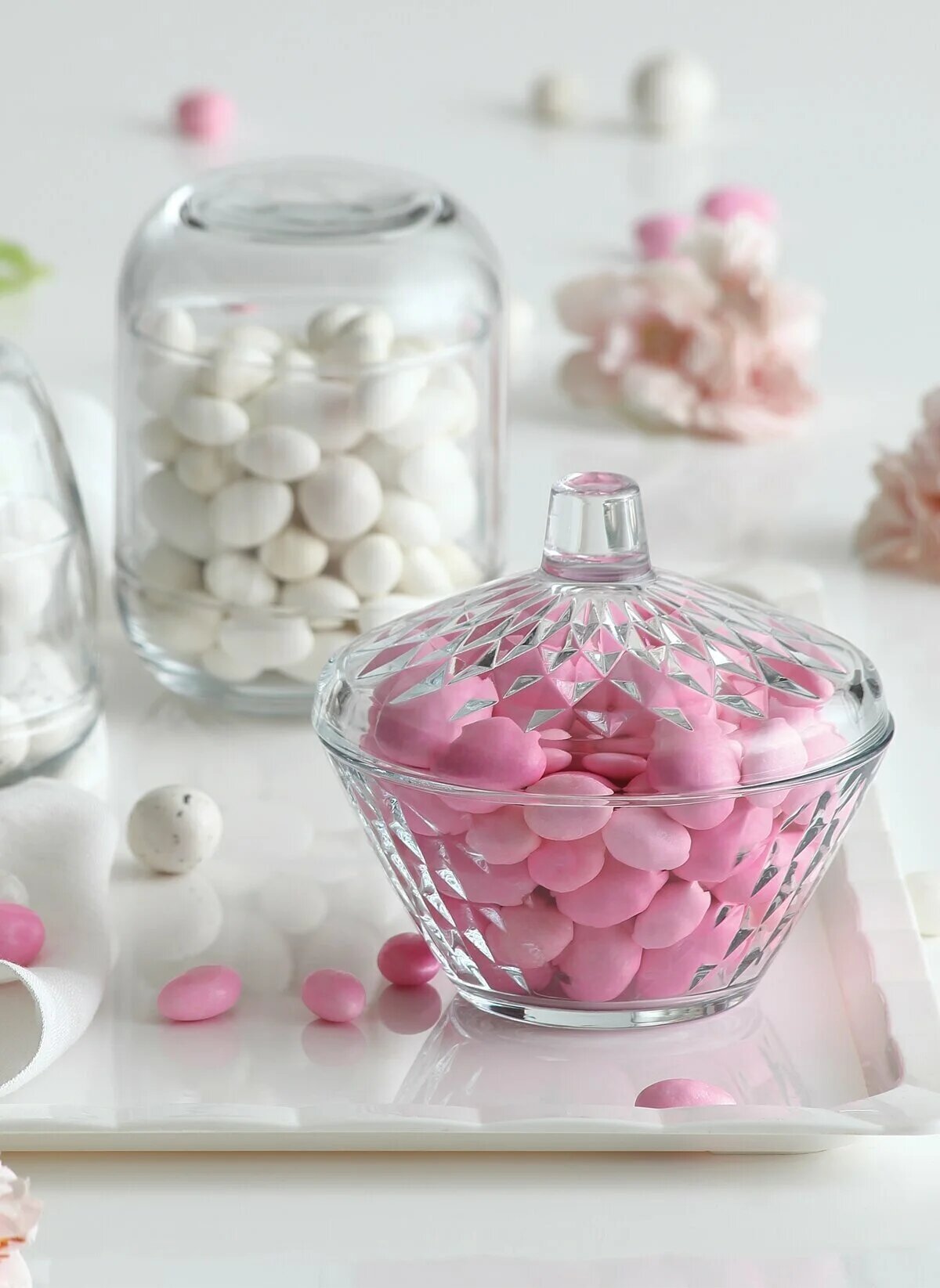 Сахарница с крышкой, LAV Artemis, 330 мл, 120 мм, подарочная коробка