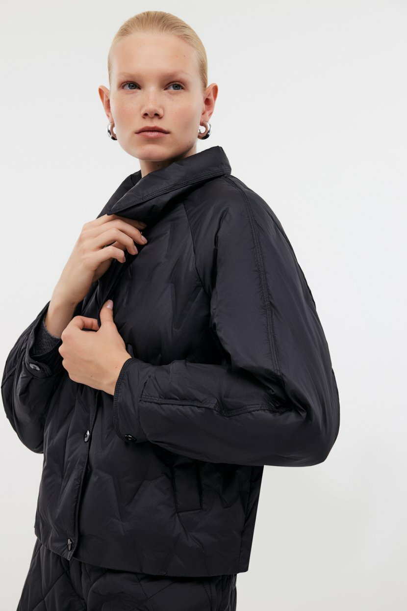 Пуховик Baon B0124511, размер XS, black