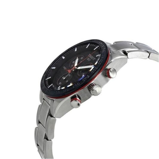 Наручные часы TISSOT, черный, серебряный — фото 1