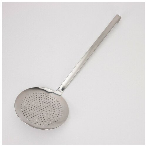 Шумовка из нержавеющей стали цельнотянутая 6420 см толщина 3 мм 304 марка стали цвет серебряный 2362₽