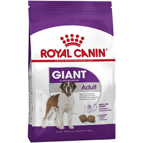 Сухой корм для собак Royal Canin Giant, для здоровья костей и суставов 1 уп. х 1 шт. х 20 кг royal canin сухой корм для кастрированных собак средних размеров royal canin vd neutered adult 9 кг