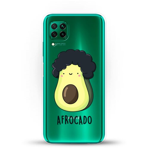 фото Силиконовый чехол афрокадо на huawei p40 lite andy & paul