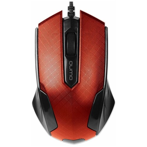 Проводная офисная мышь QUMO Office M14 красная 18900₽