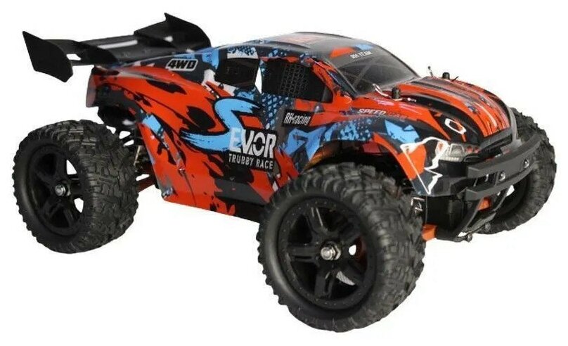 Радиоуправляемая трагги Remo Hobby S EVO-R UPGRADE V2.0 (красный) 4WD 2.4G 1/16 RTR - RH1661UPGV2-RED