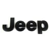 Эмблема надпись шильдик Jeep / Джип черный матовый 133x40 мм - изображение