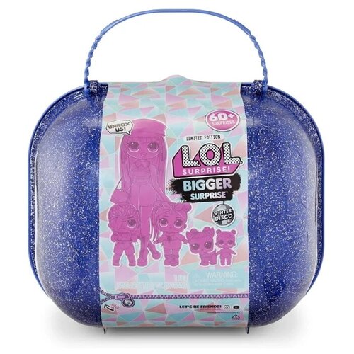 фото Mga entertainment чемодан l.o.l. surprise exclusive winter disco bigger surprise (60+ сюрпризов), 553008