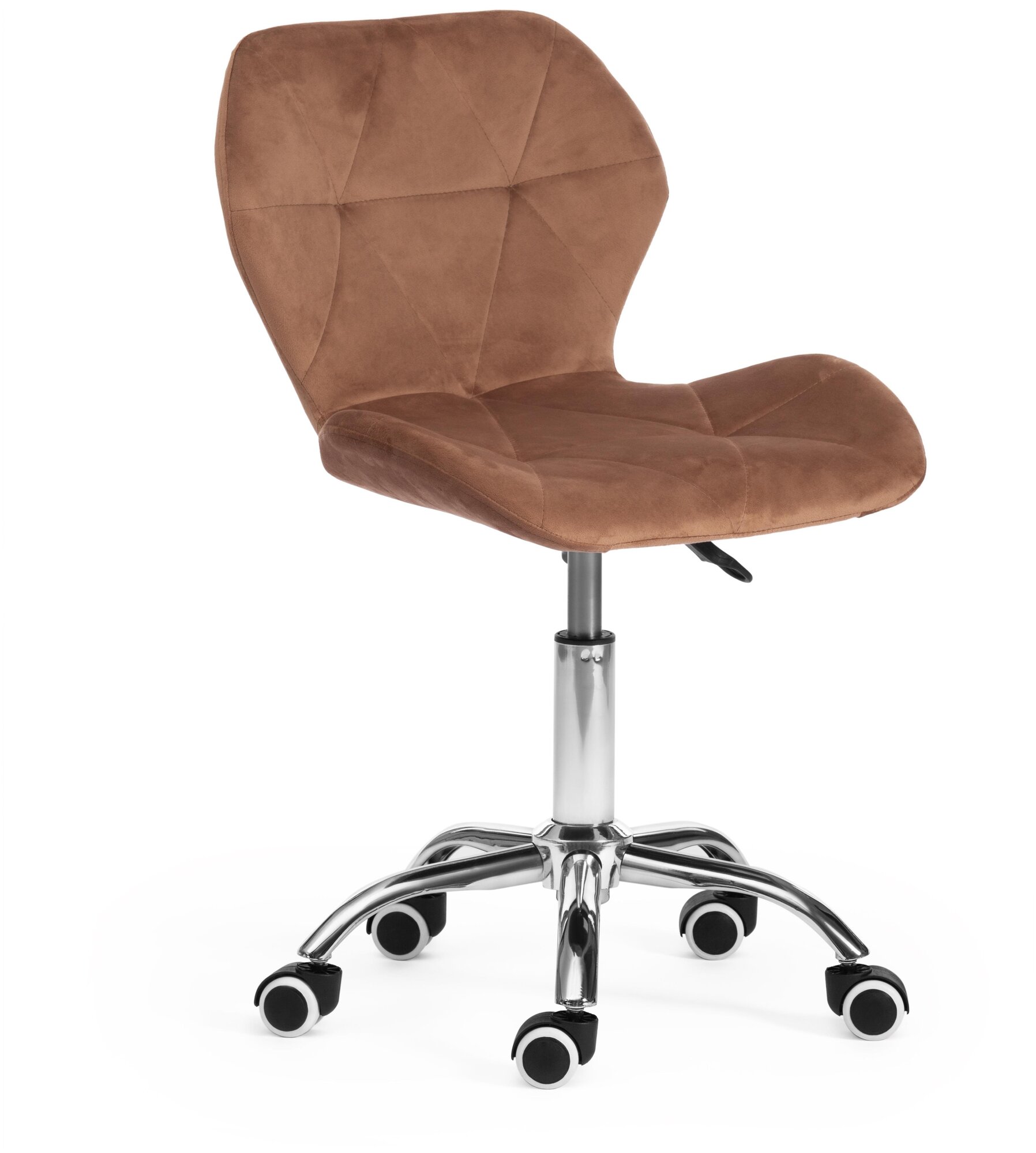 Офисное кресло TetChair Recaro 007 brown velvet