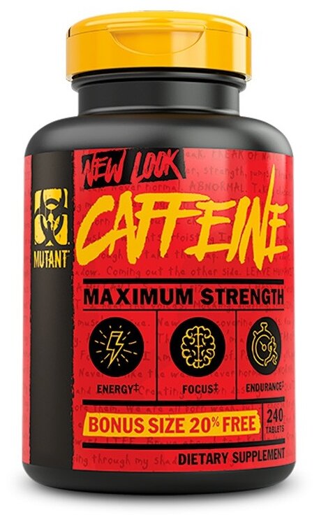 Предтренировочный комплекс Mutant Core Series Caffeine