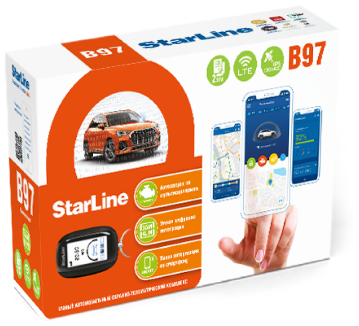 Автосигнализация StarLine B97 2SIM LTE-GPS