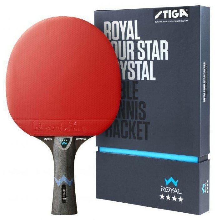 Ракетка для настольного тенниса STIGA ROYAL FOUR STAR CRISTAL