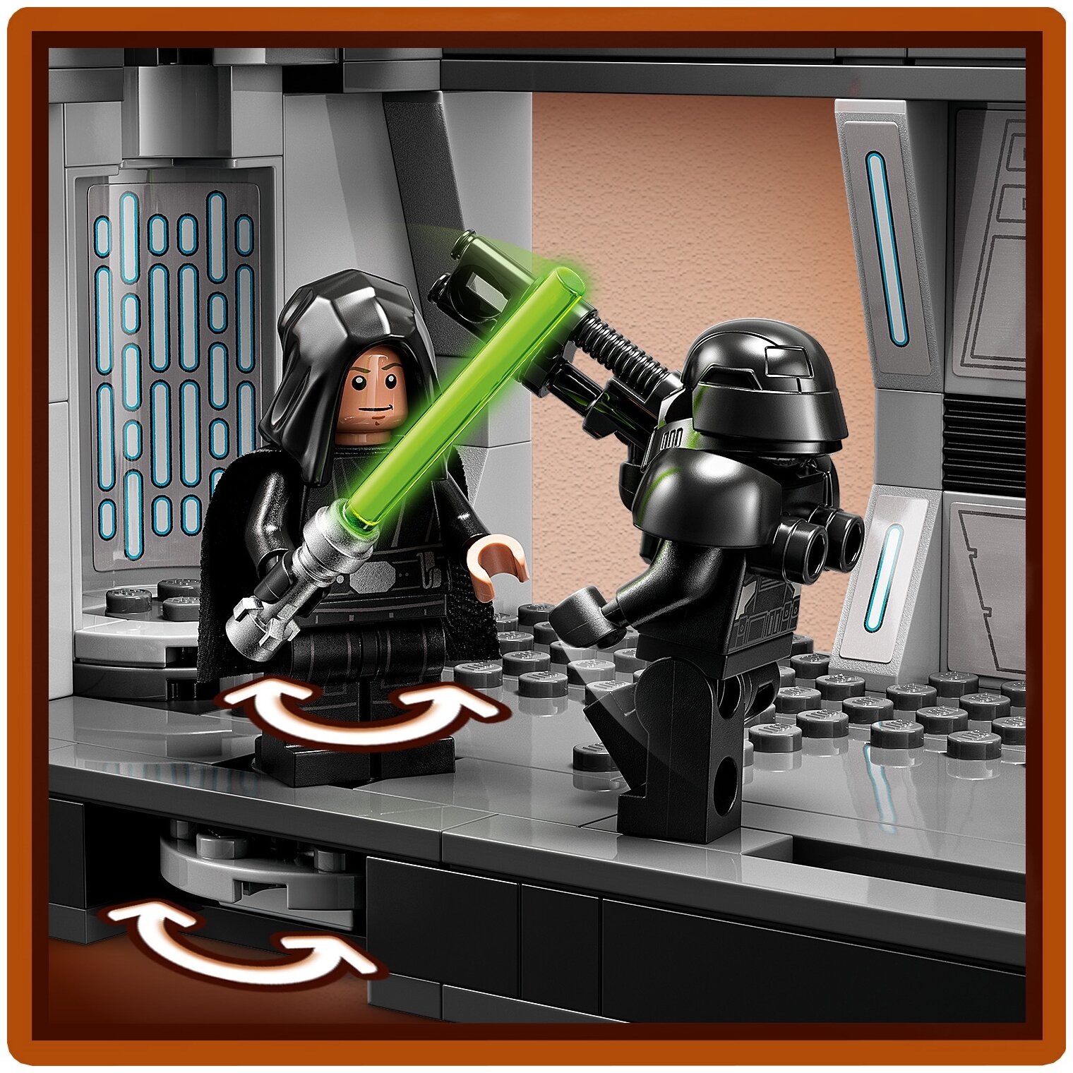 Конструктор LEGO 75324 Star Wars Dark Trooper Attack (Атака темных штурмовиков) - фото №5