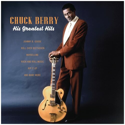 Виниловая пластинка Chuck Berry. His Greatest Hits (LP) 4 jaw k02 63 m14 lathe chuck self centering chuck for woodworking metal manual chuck lathe parts accessories with 2 rods