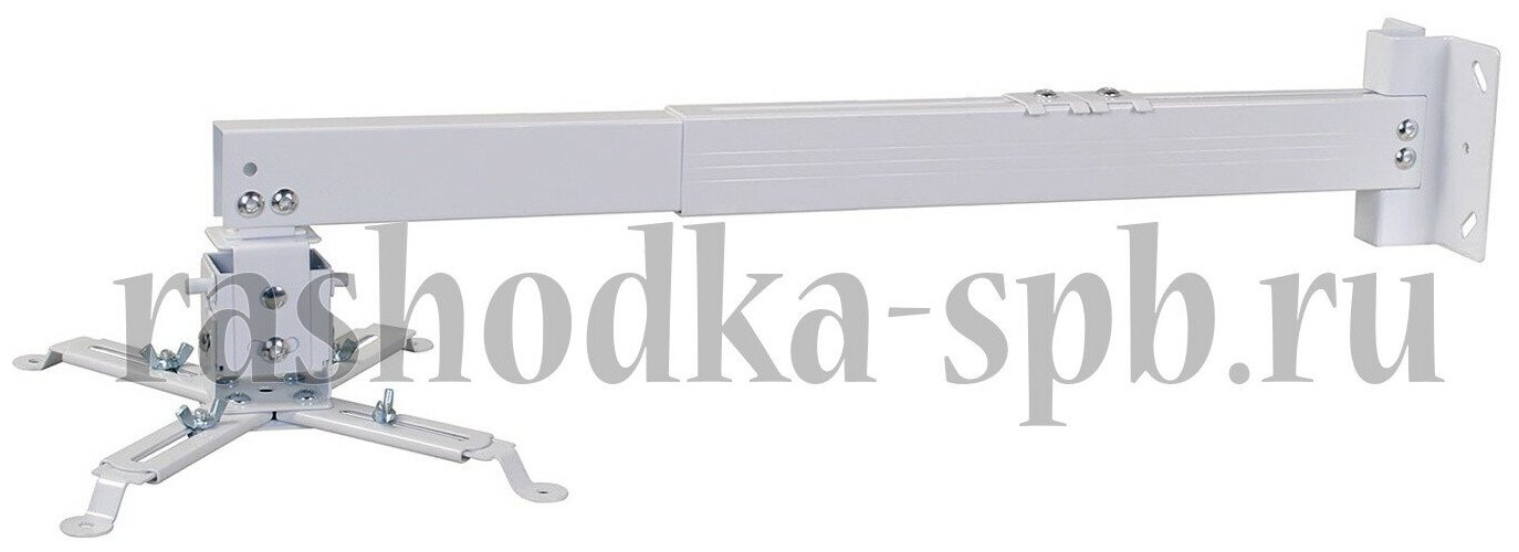 фото Кронштейн для проекторов настенно-потолочный CACTUS CS-VM-PRE03-WT белый максимальный вес 23 кг