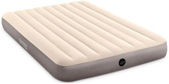 Кровать надувная INTEX DELUXE SINGLE-HIGH AIRBED, 152х203х25см