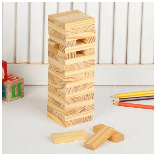 Игра настольная Падающая башня 20,5x6x6 см