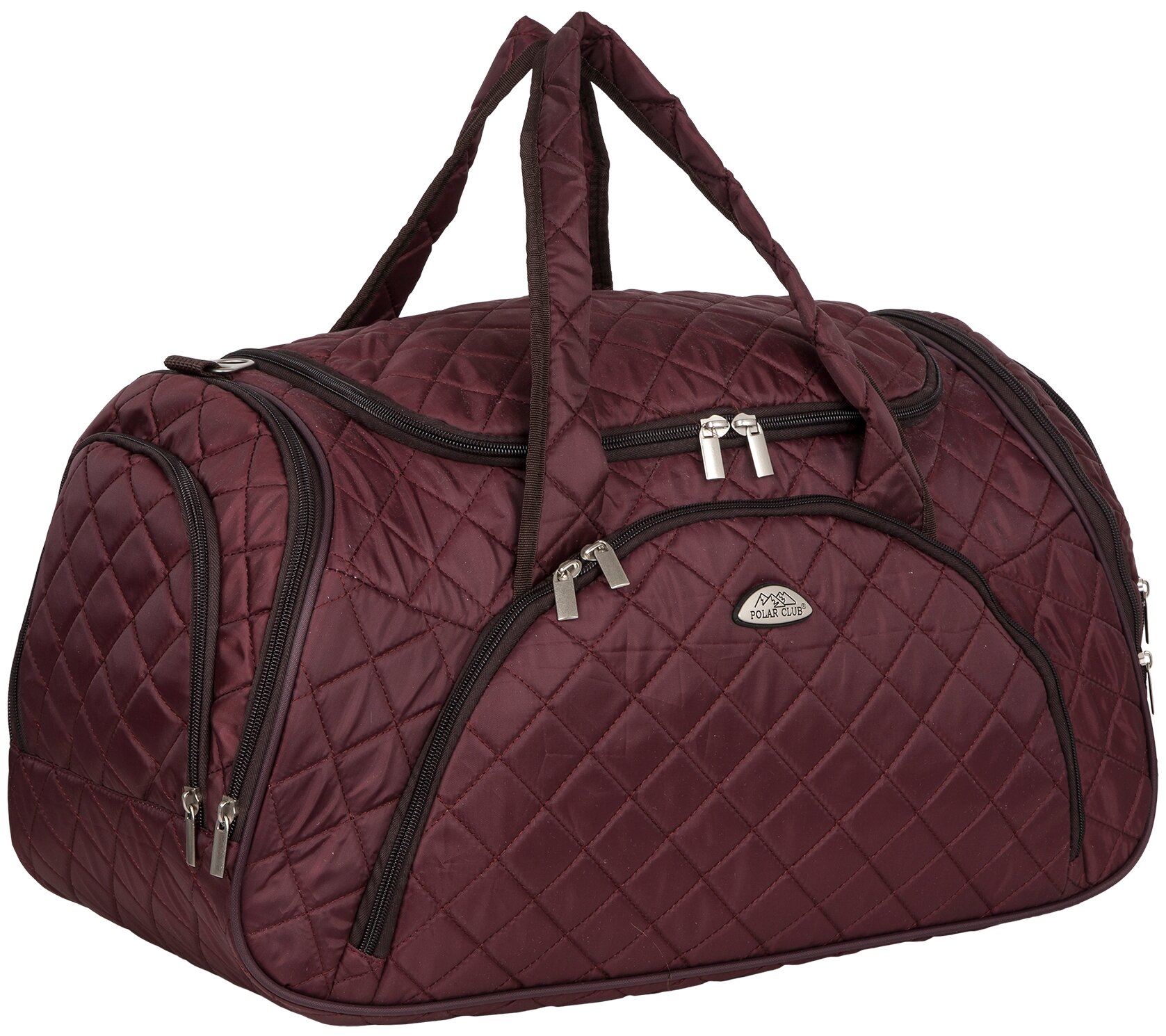 Дорожная сумка, спортивная сумка POLAR, сумка на плечо,ручная кладь, полиэстер, удобная сумка, стёжка 54 х 30 х 35 - фотография № 1