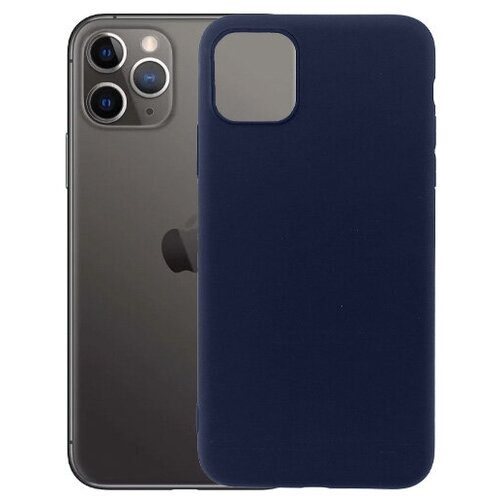 Матовый чехол MatteCover для Apple iPhone 11 Pro Max силиконовый синий матовый чехол mattecover для apple iphone xs max силиконовый бирюзовый