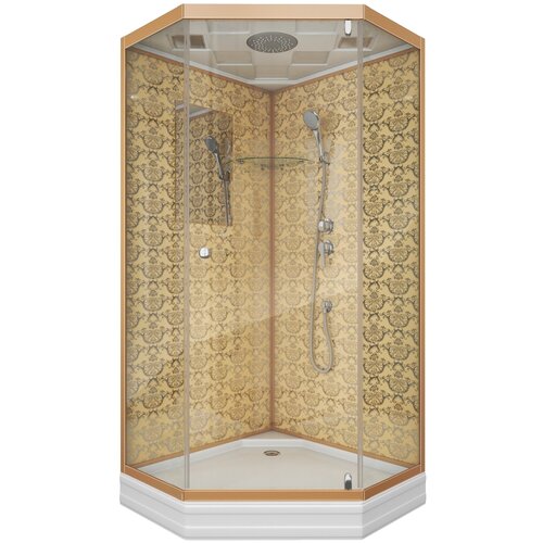 Душевая кабина Niagara Luxe NG-7702DG золото