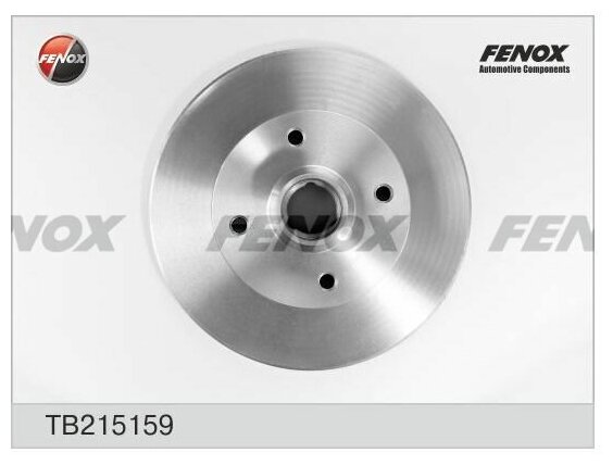 Диск тормозной задний FENOX TB215159 для а/м VW Golf 83-03, Jetta 84-91, Passat 83-97, Polo 96-01, Vento 91-98, Seat Cordoba 93-99