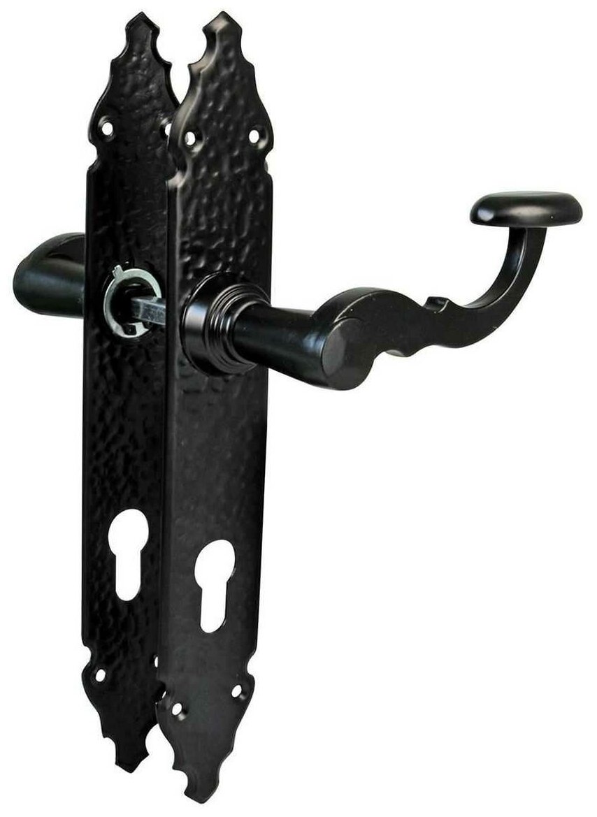 фото Ручка дверная черная AMIG, Артикул 108-280х45