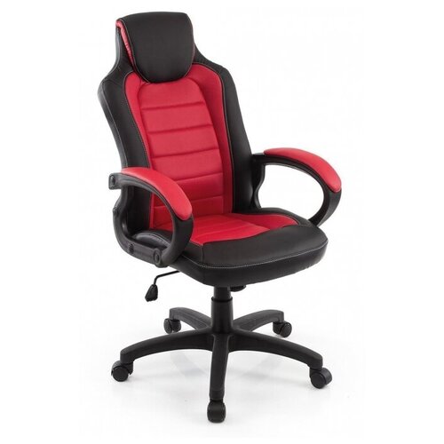 фото Компьютерное кресло woodville kadis темно-красное / черное