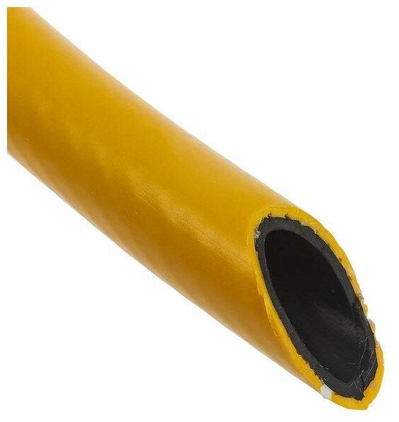 Шланг ТЭП COLOR морозостойкий -30 С° 12 мм (1/2"), бухта 15м, цвет жёлтый 3242101 - фотография № 2