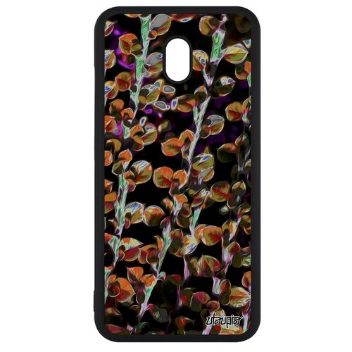 фото Дизайнерский чехол для телефона // xiaomi redmi 8a // "ветви" природа листья, utaupia, фиолетовый