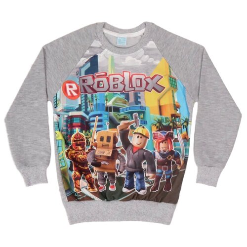 Джемпер Paty Kids, средней длины, размер 122, серый