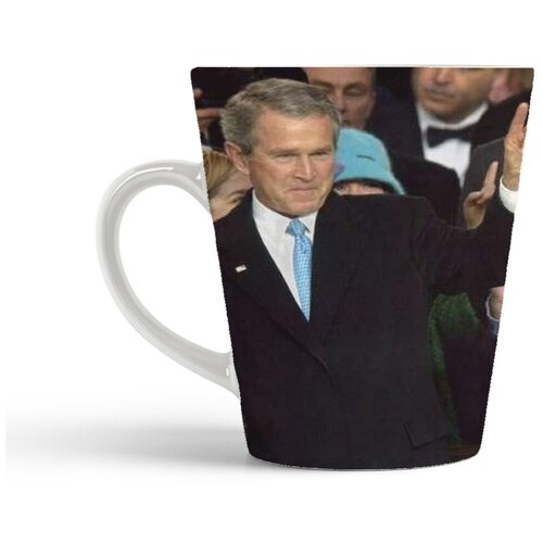 фото Кружка-латте coolpodarok джордж буш младший